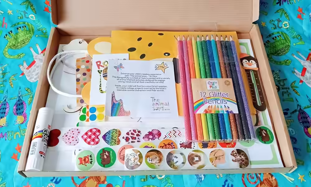 The Animal Says... art box