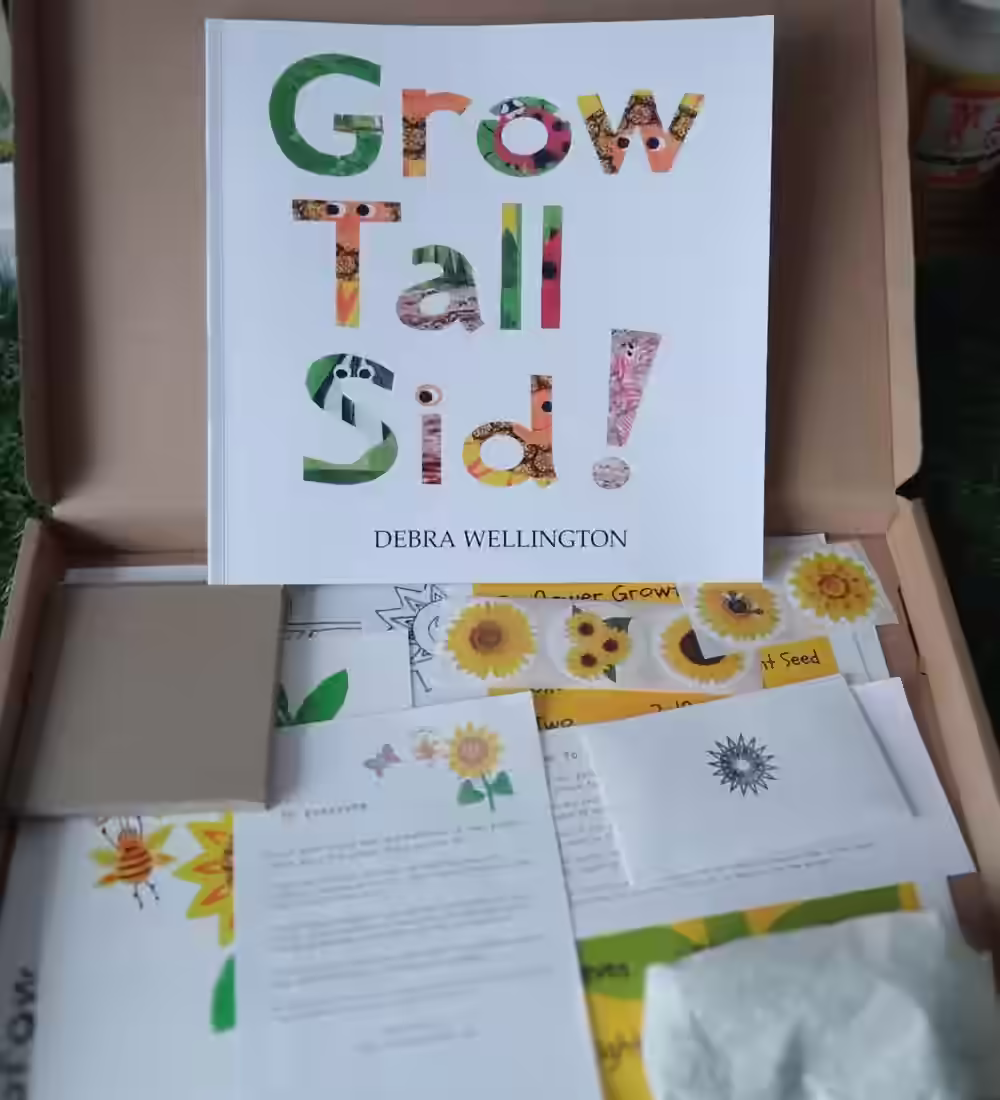Grow Tall Sid sunflower seed kit