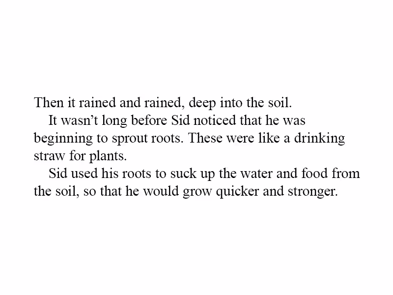 excerpt from Grow Tall Sid